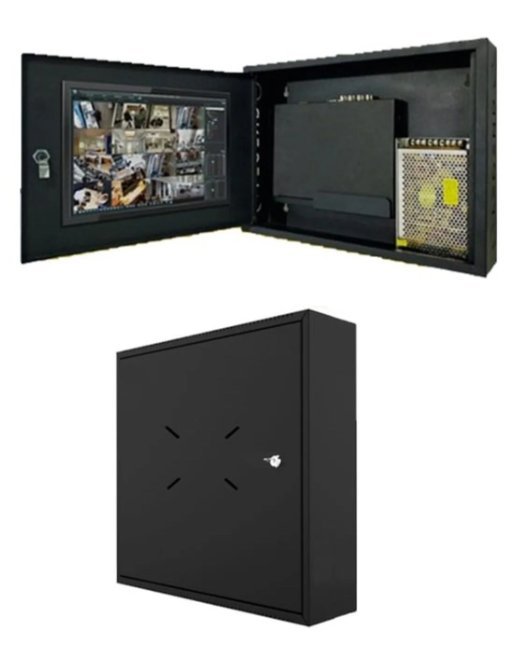 SARF-KABİN-PCPRO METAL DUVAR TİPİ DVR+MONİTÖR KABİNET ölçü*55x45x15 DVR-PN-550450