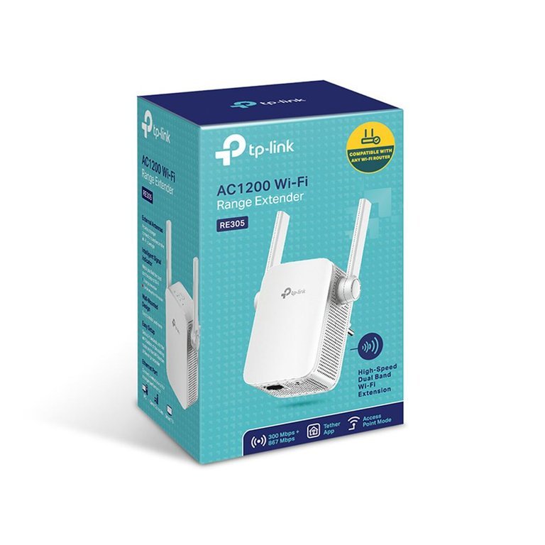 TP -LİNK RE305 300MBPS 867MBPS DUAL BANT KABLOSUZ ACCES POİNT MENZİL GENİŞLETİCİ