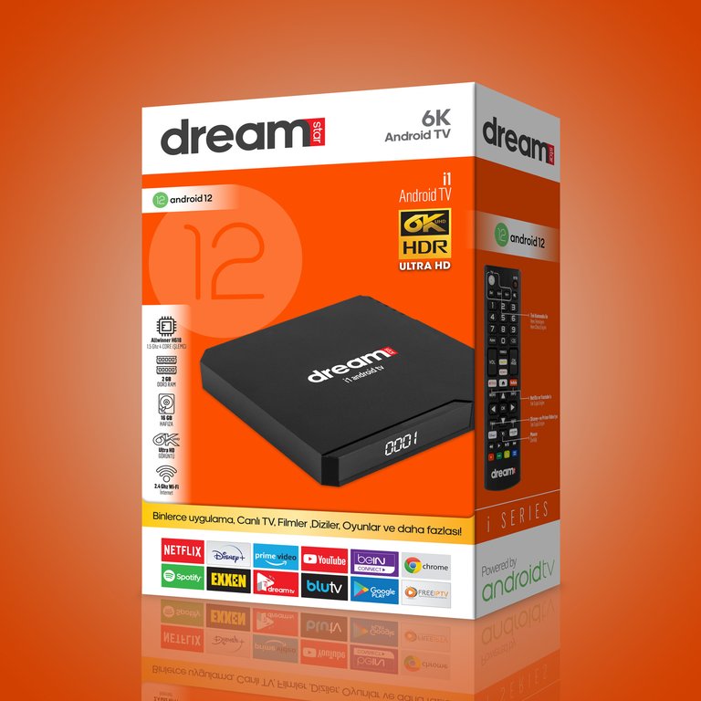 DREAMSTAR İ1 ANDROİD  TV BOX