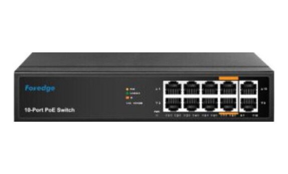 FOREDGE AI8010M 8 PORT 10/100M POE + 2 PORT 100M UPLINK 96W POE SWITCH