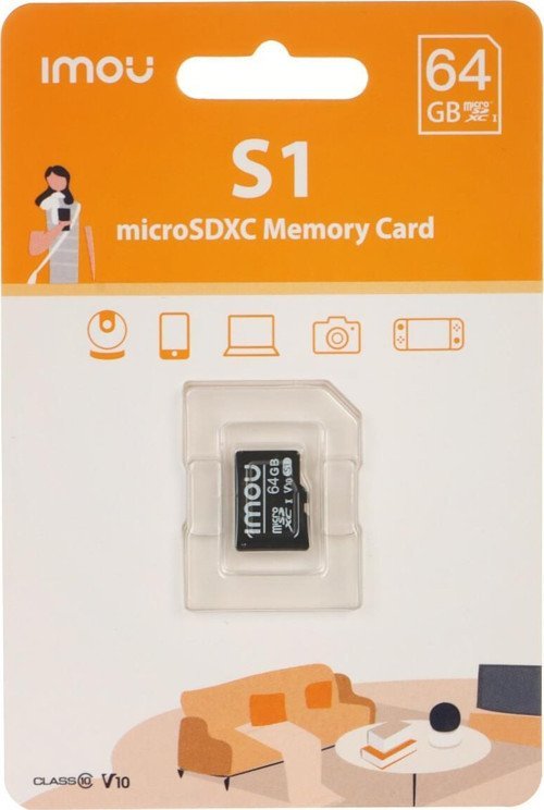 IMOU ST2-64-S1 MİCRO SD 64GB HAFIZA KARTI