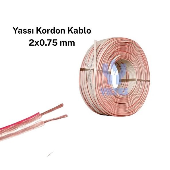 DEMKA 2X0.75 YASSI KORDON KABLO