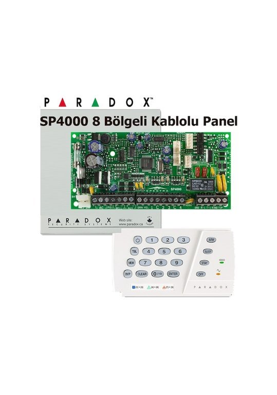 sp-4000 8 zon panel kartı