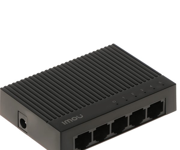 SWITCH * IMOU SF105C 5-PORT 100MBPS PLASTİK KASA SWİTCH