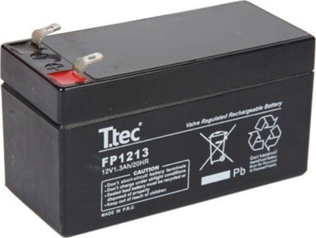 TTEC 12V 1.3AH BASE BAKIMSIZ KURU AKÜ