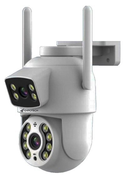 EXPOTECH TUYA FITI PT 2MP DUAL LENS KAMERA EX-PT8010W
