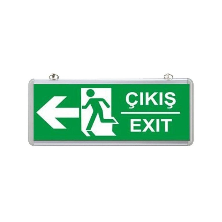 YAC-910 EXIT ÇIKIŞ ARMATÜRÜ LUX AŞAĞI KOŞAN