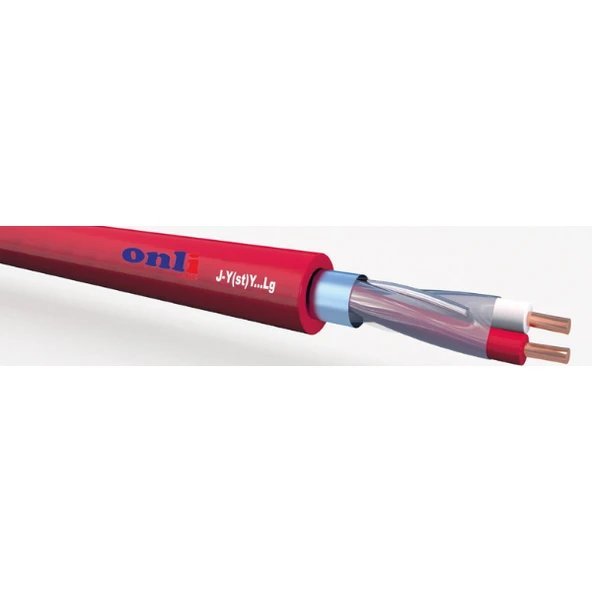 2X2X0,80MM J-Y (st)Y... Lg(CCA)250'LİK YANGIN ALARM KABLO
