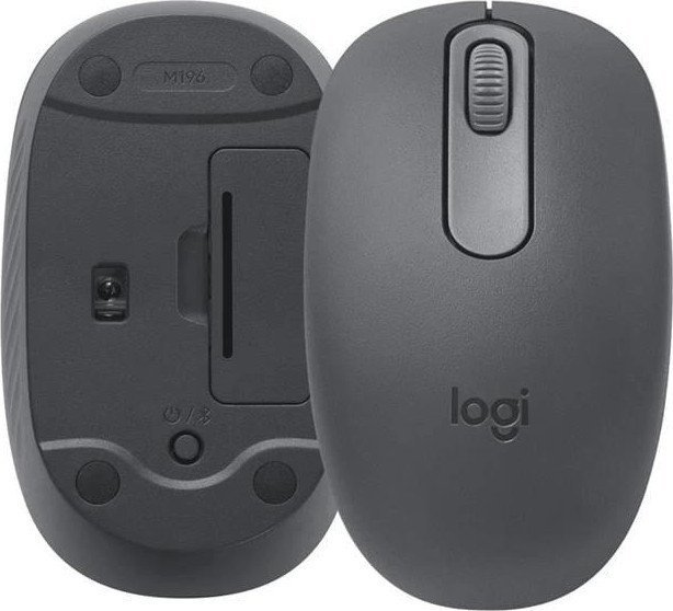 MOUSE-LOGITECH M196 BLUETOOTH MOUSE GRAPHITE 910-007459