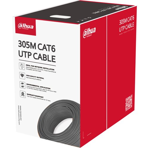 DAHUA PFM922-6UN-BLACK CAT6 KABLO
