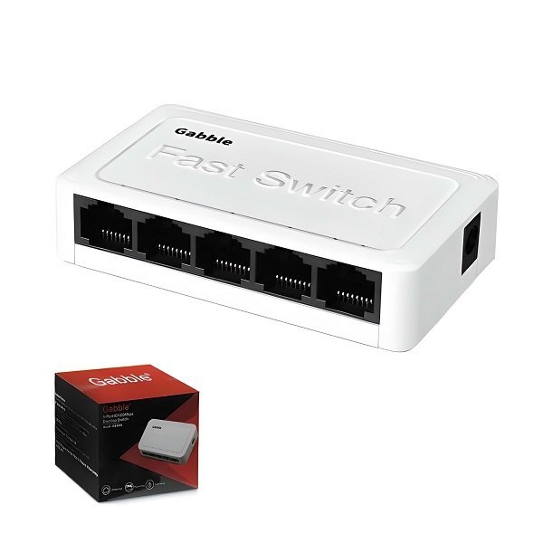 GABBLE GAB-SWC05 5 PORT ETHERNET SWİCH
